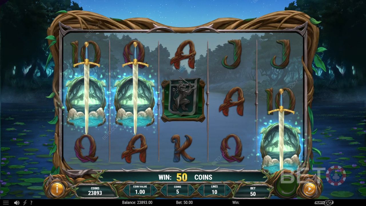 Lord Merlin and the Lady of the Lake Recenze podle BETO Slots