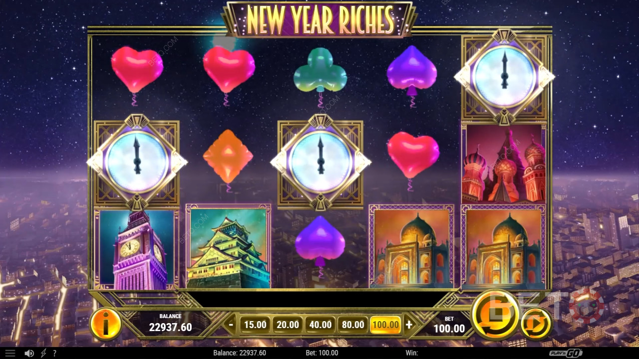 New Year Riches Recenze podle BETO Slots