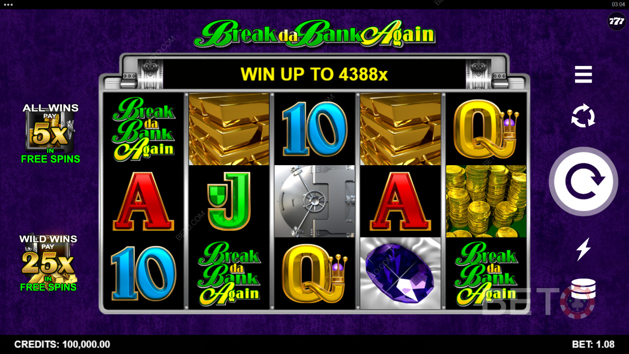 Break da Bank znovu recenze podle BETO Slots