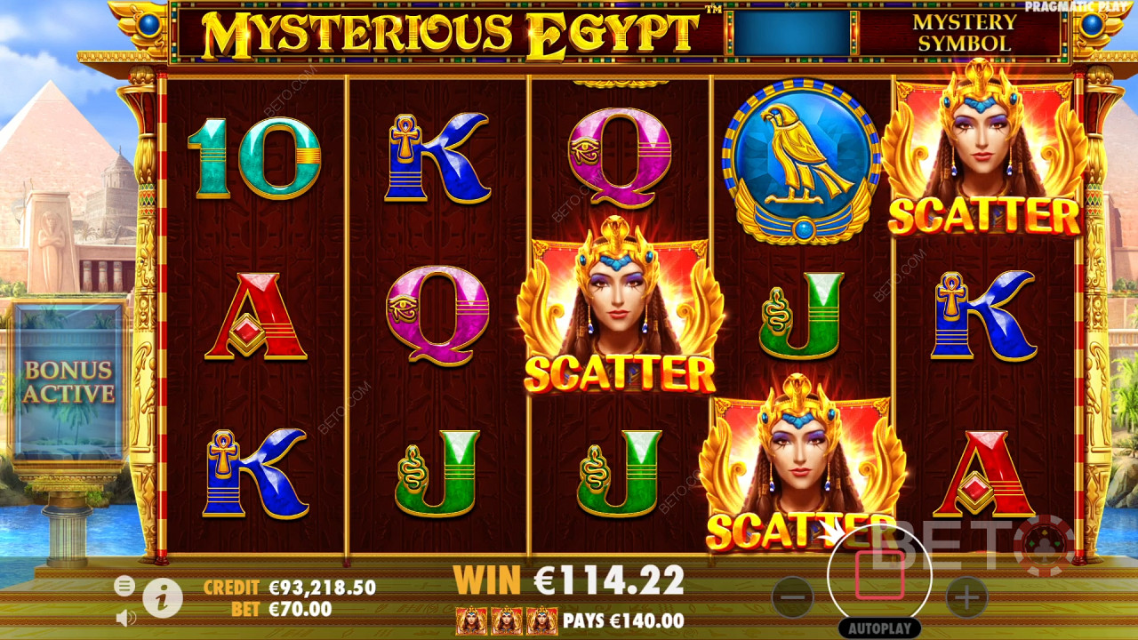 Tajemný Egypt Recenze podle BETO Slots