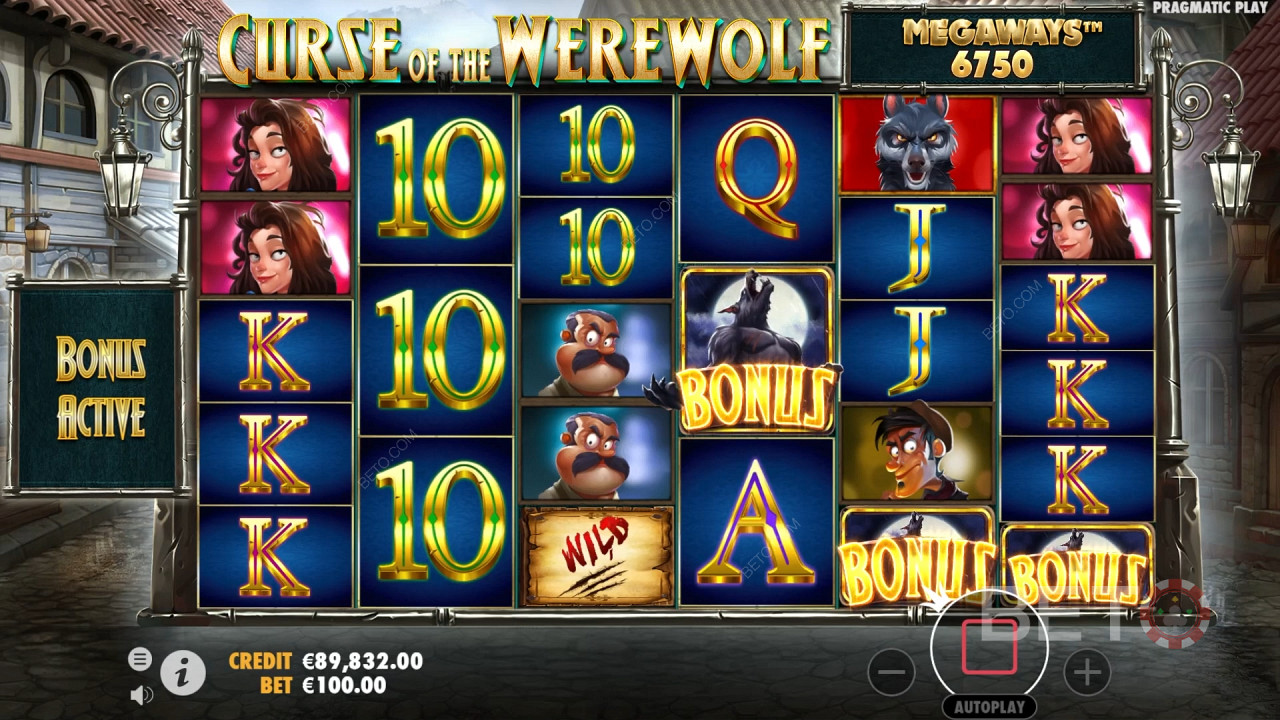 Curse of the Werewolf Megaways Hrát Zdarma