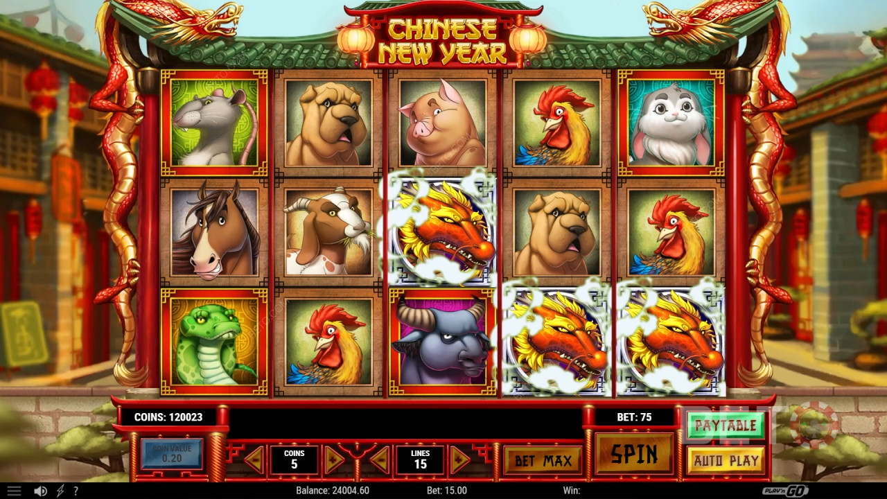 Čínský nový rok Recenze podle BETO Slots
