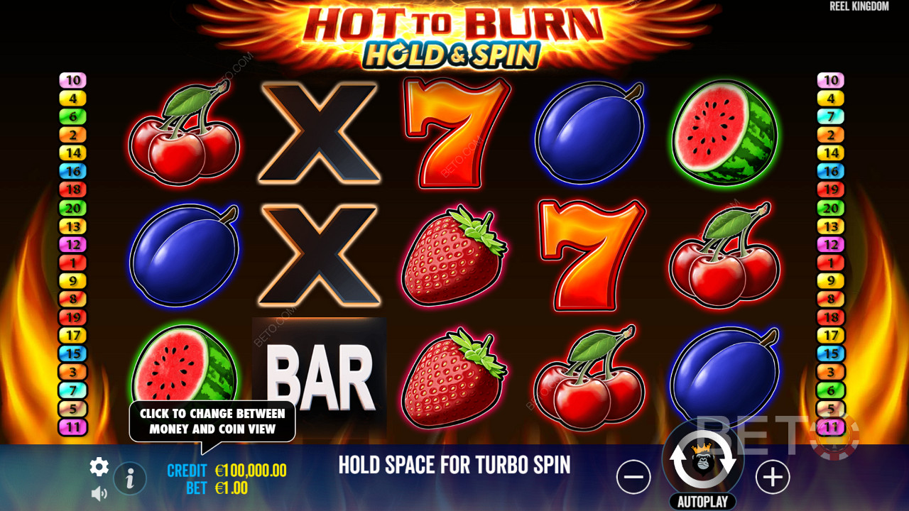 Hot To Burn Hold And Spin Hrát Zdarma