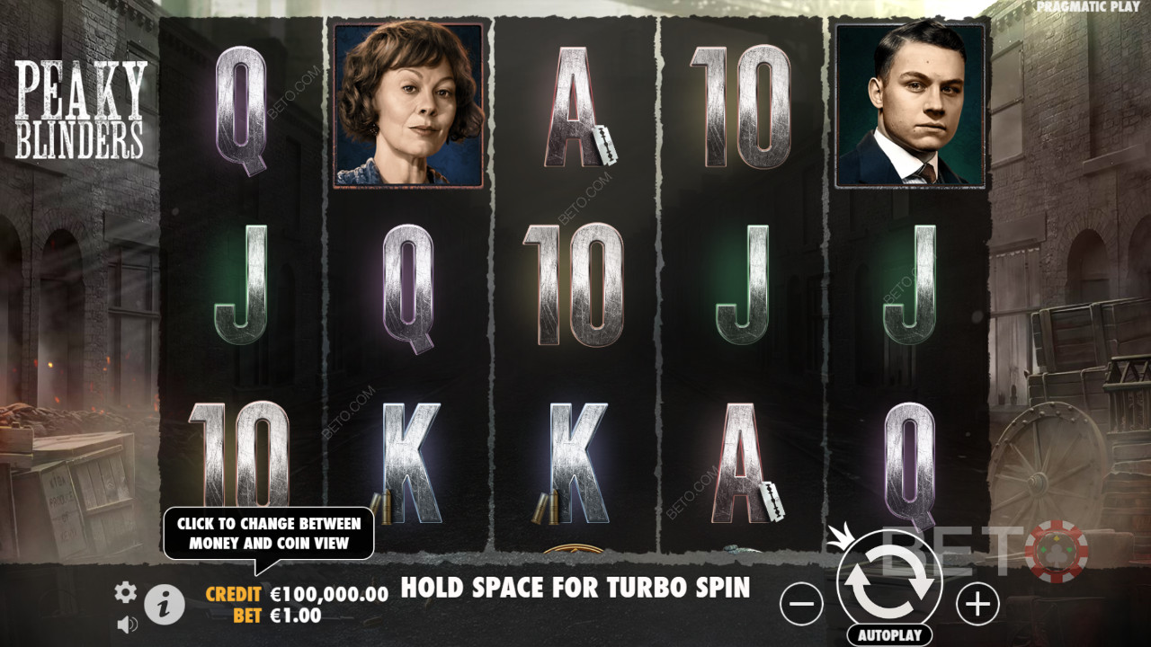 Jak hrát seriál Peaky Blinders od Pragmatic Play
