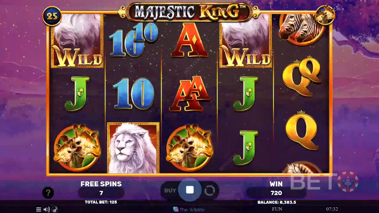 Majestic King Recenze podle BETO Slots