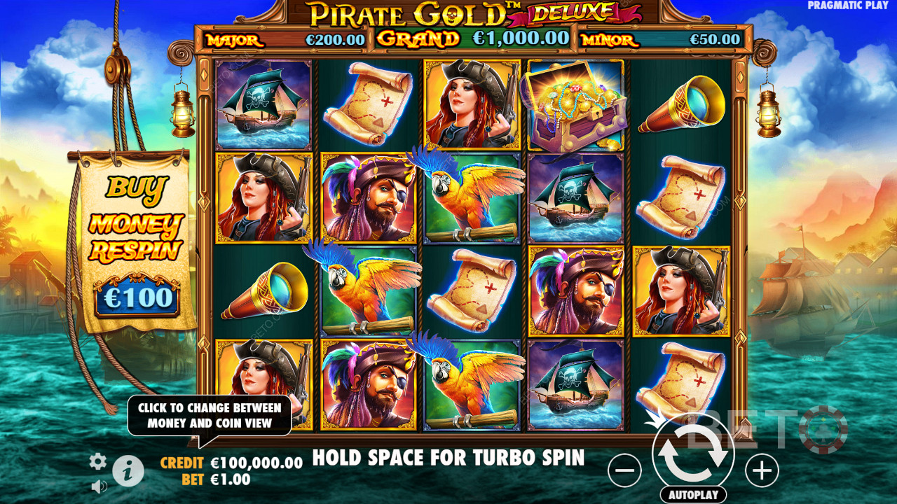 Pirate Gold Deluxe Recenze podle BETO Slots