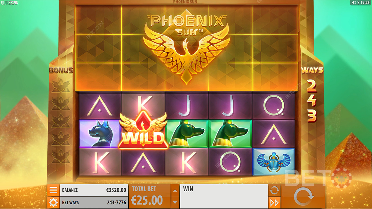 Phoenix Sun Recenze podle BETO Slots