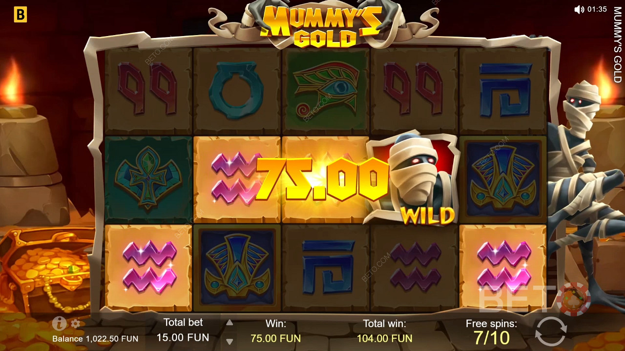 Jak hrát hru Mummy