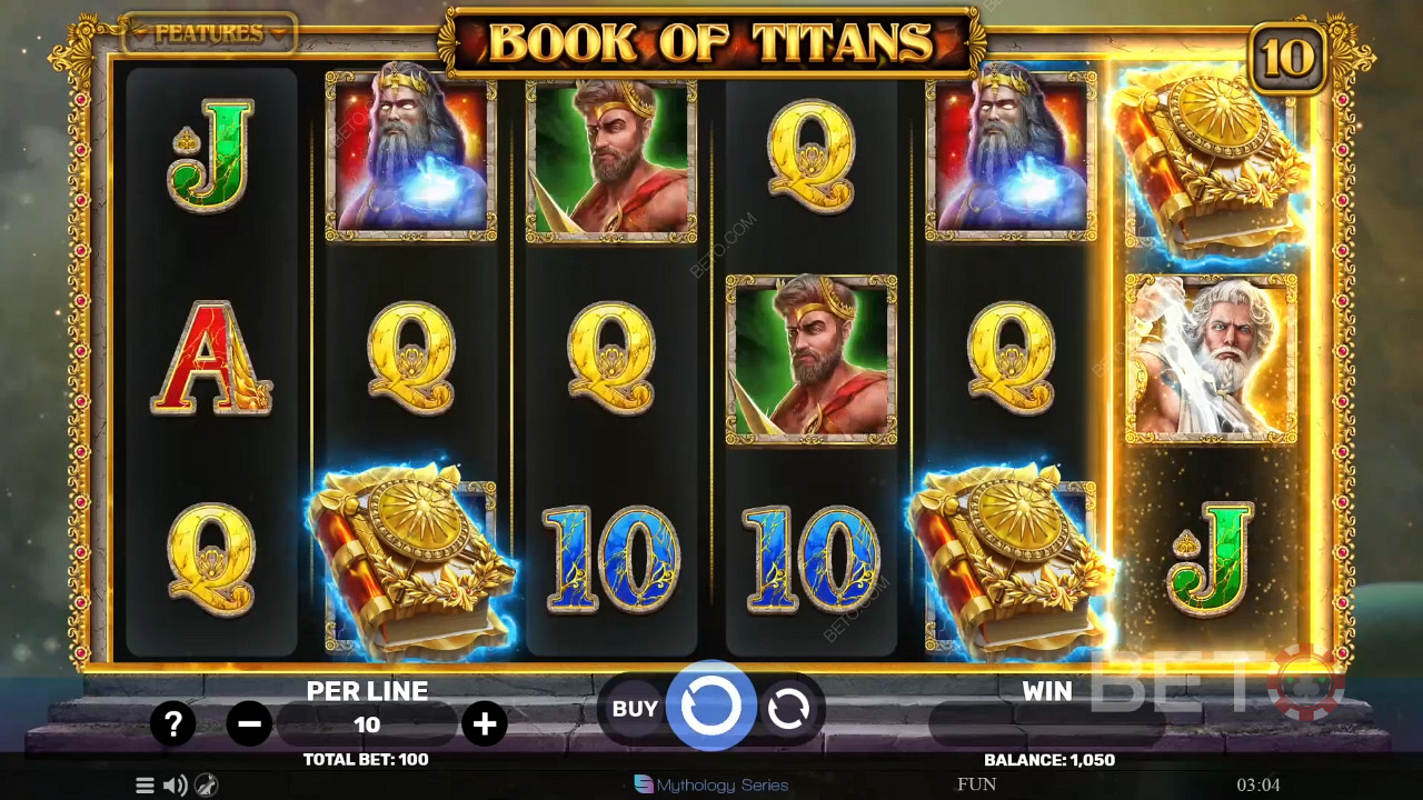 Book of Titans Recenze podle BETO Slots