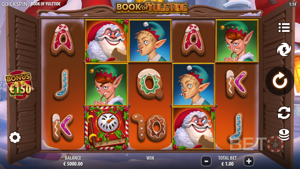 Book of Yuletide Recenze podle BETO Slots