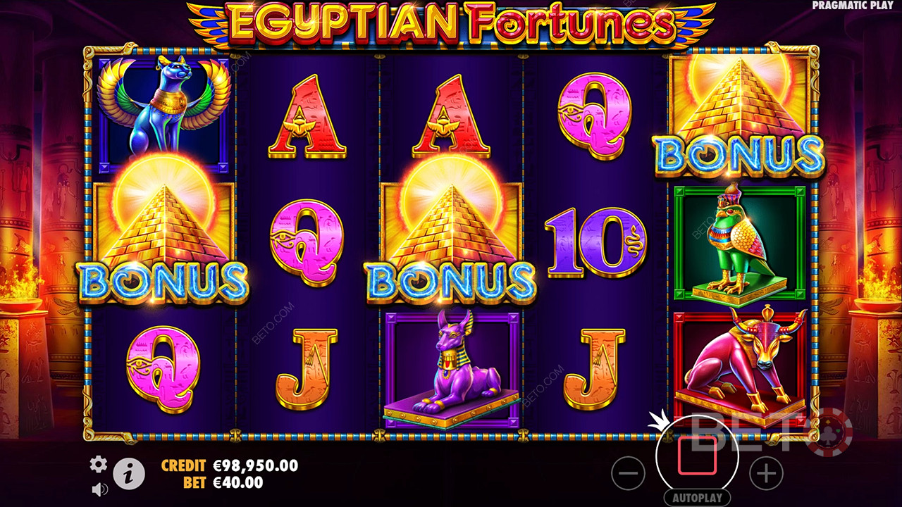Egyptian Fortunes Recenze podle BETO Slots