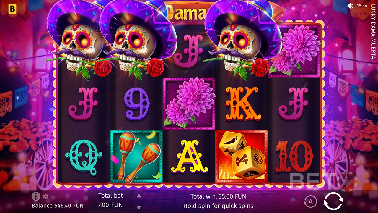 Lucky Dama Muerta Recenze podle BETO Slots