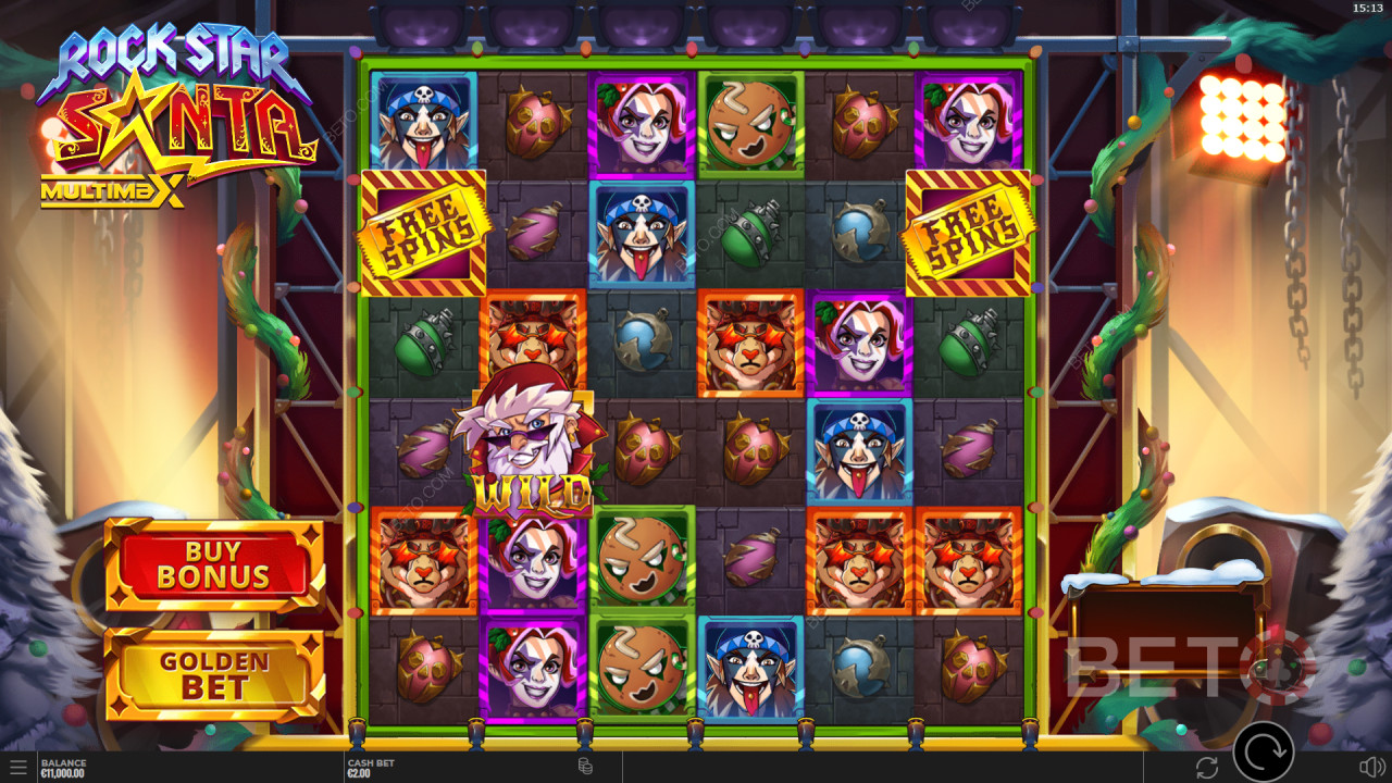 Rock Star Santa MultiMax Recenze podle BETO Slots