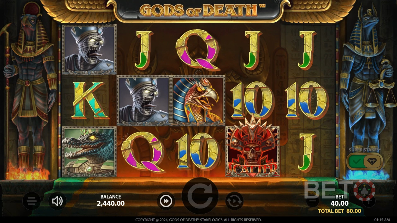 Gods of Death Recenze podle BETO Slots