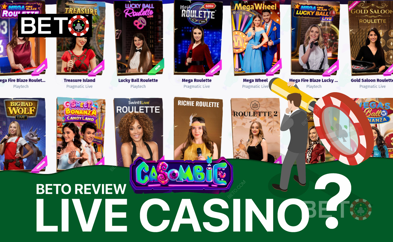 Užijte si rozsáhlou sbírku živých kasinových her
