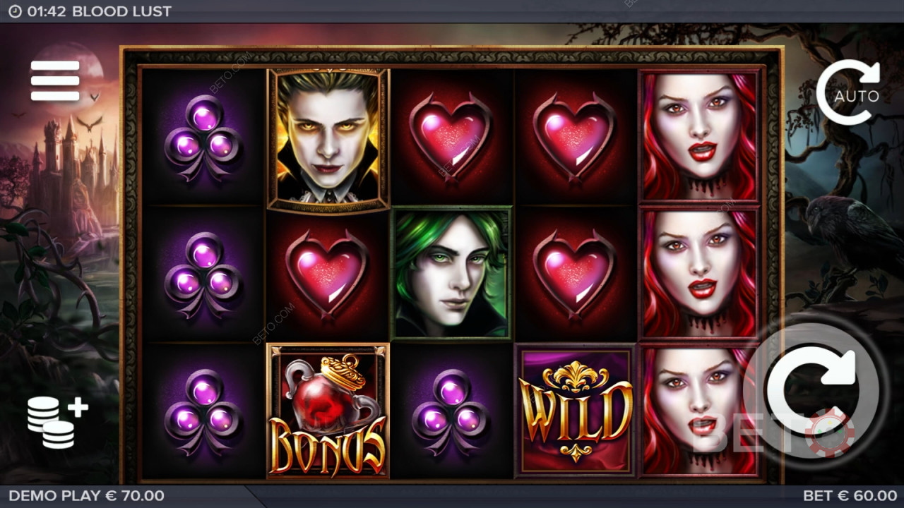 Blood Lust Recenze podle BETO Slots
