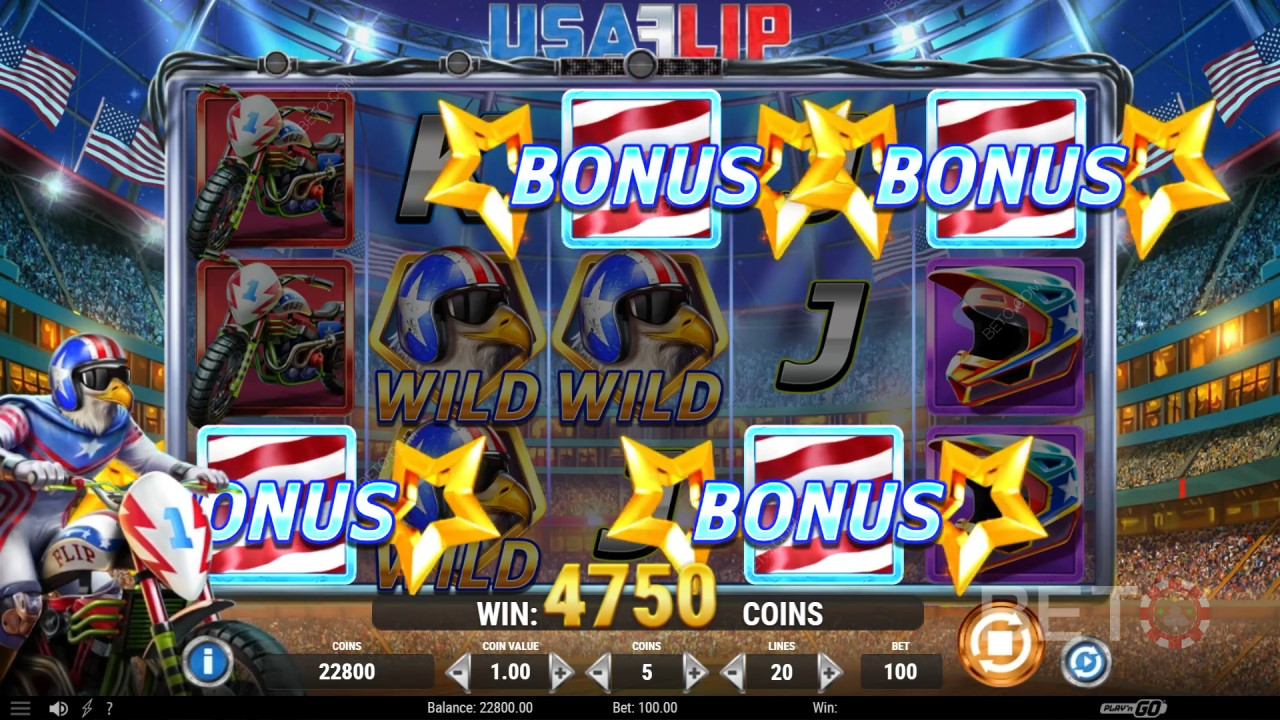 USA Flip Recenze podle BETO Slots