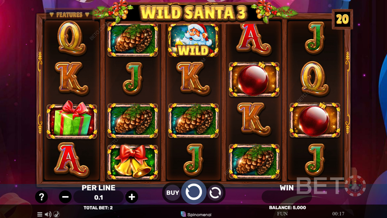 Wild Santa 3 Recenze podle BETO Slots