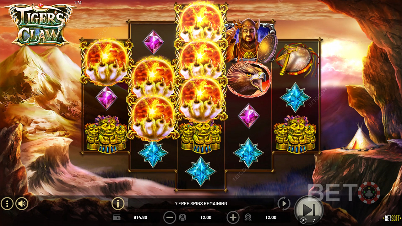 Tiger's Claw (Betsoft)  Hrát Zdarma