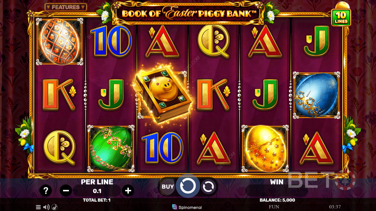 Book of Easter Piggy Bank Recenze podle BETO Slots