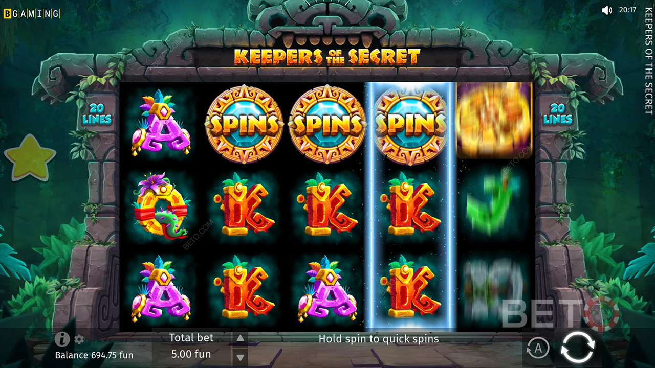 Keepers of the Secret Recenze podle BETO Slots