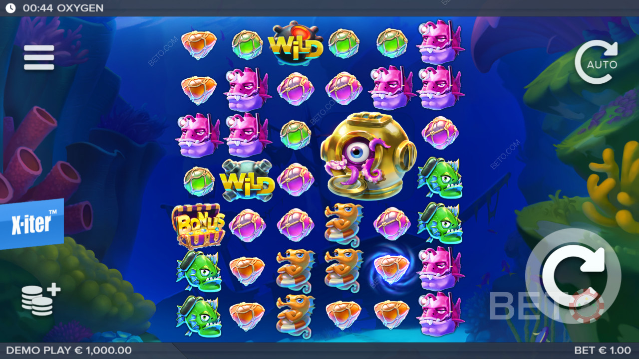Kyslík Recenze podle BETO Slots