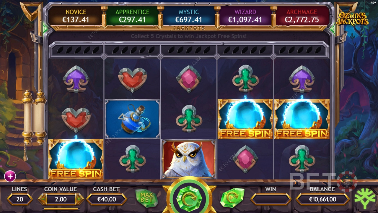 Ozwin's Jackpots Hrát Zdarma