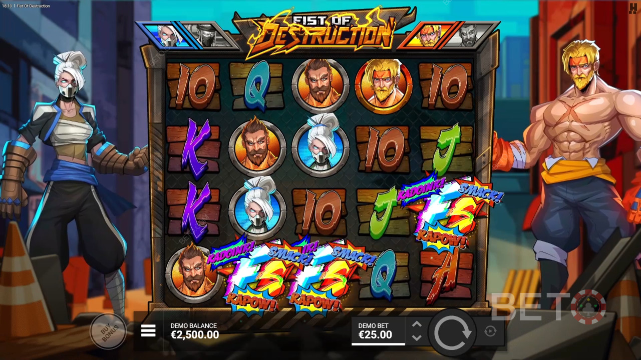 Fist of Destruction Recenze podle BETO Slots