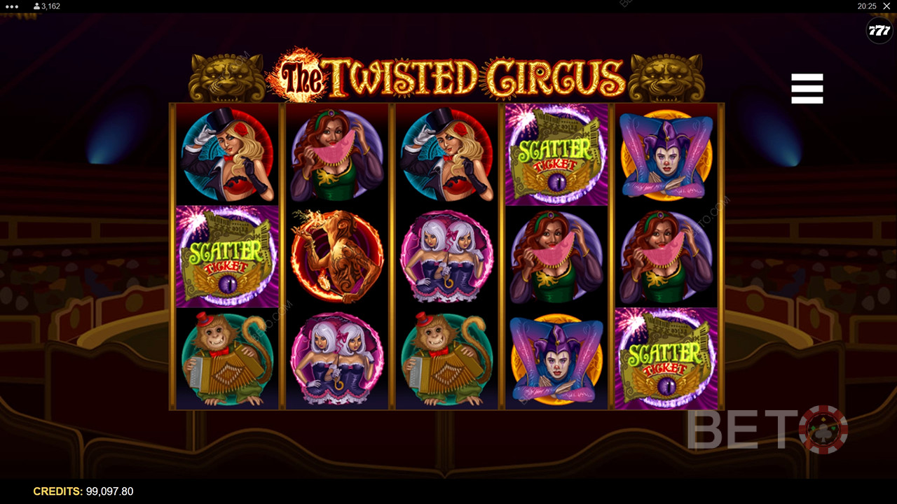 Téma a design: Bizarní rozmarný cirkus