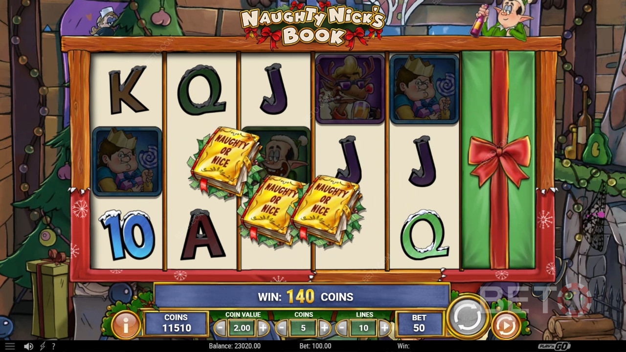 Recenze knihy Naughty Nick od BETO Slots