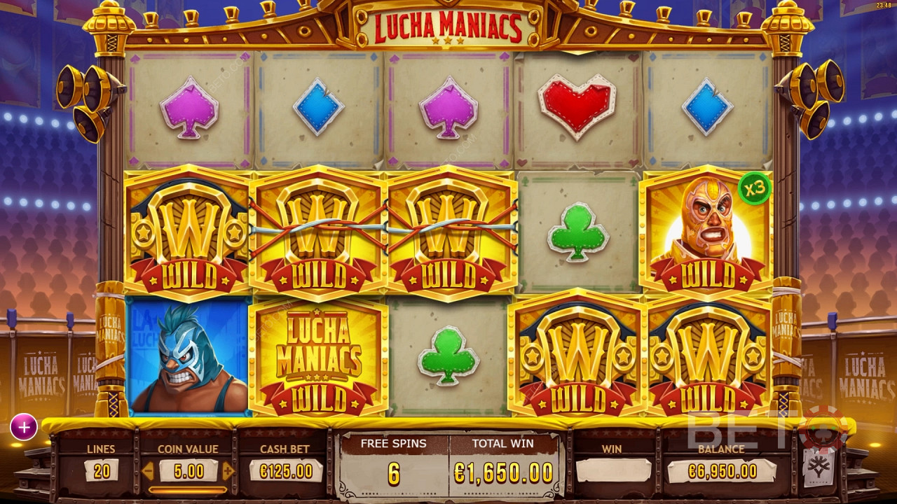 Lucha Maniacs Hrát Zdarma