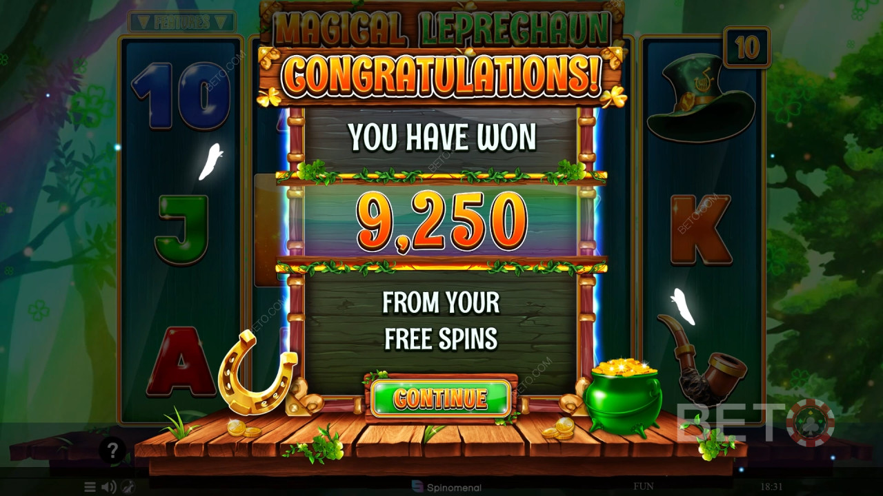 Vyhrajte 2 000x svou sázku ve hře Magical Leprechaun Slot!