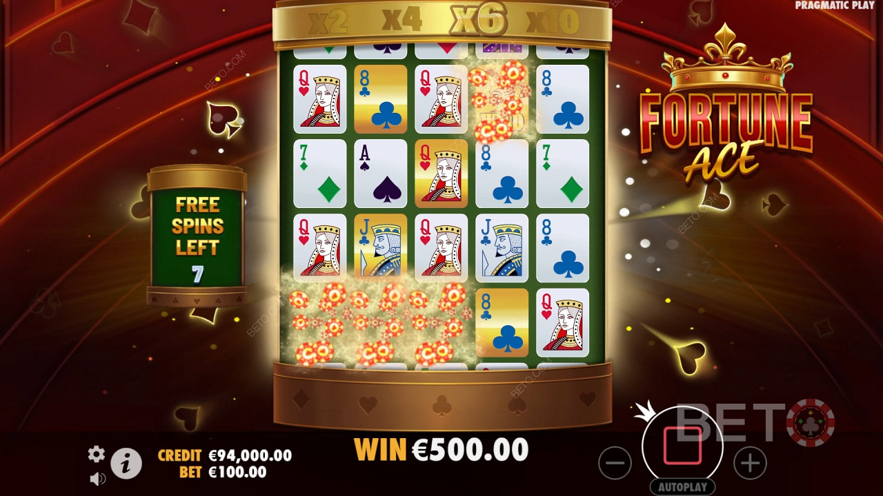 Vyhrajte 5 000x svou sázku ve Fortune Ace Slot Online!