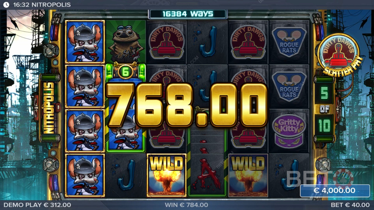 Nitropolis Recenze podle BETO Slots