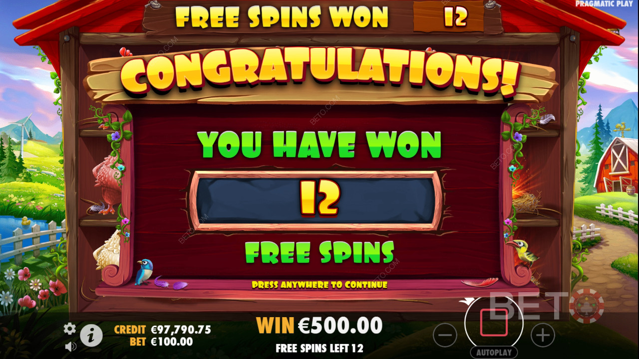 Vyhrajte 6 750x Vaši sázku ve hře The Tweety House Slot Online!