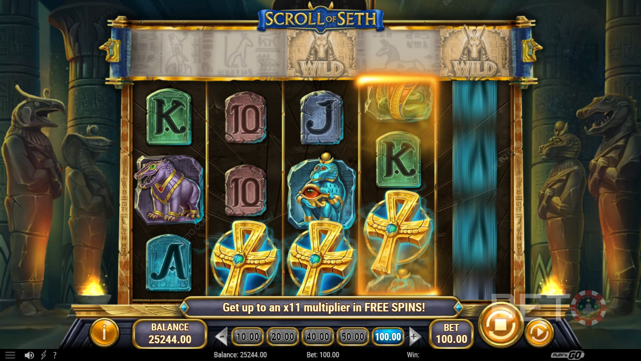 Scroll of Seth Recenze podle BETO Slots