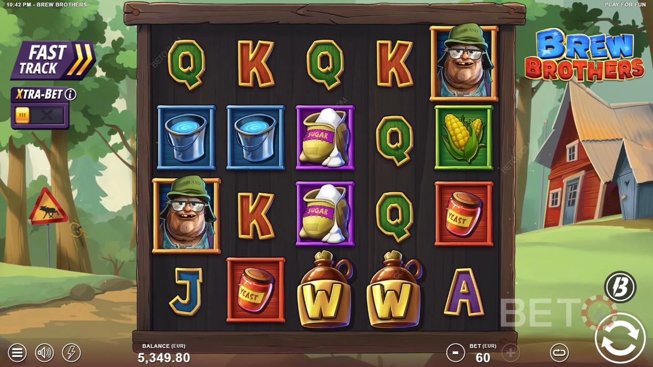 Vysvětlení bonusových funkcí v Brew Brothers by Slotmill