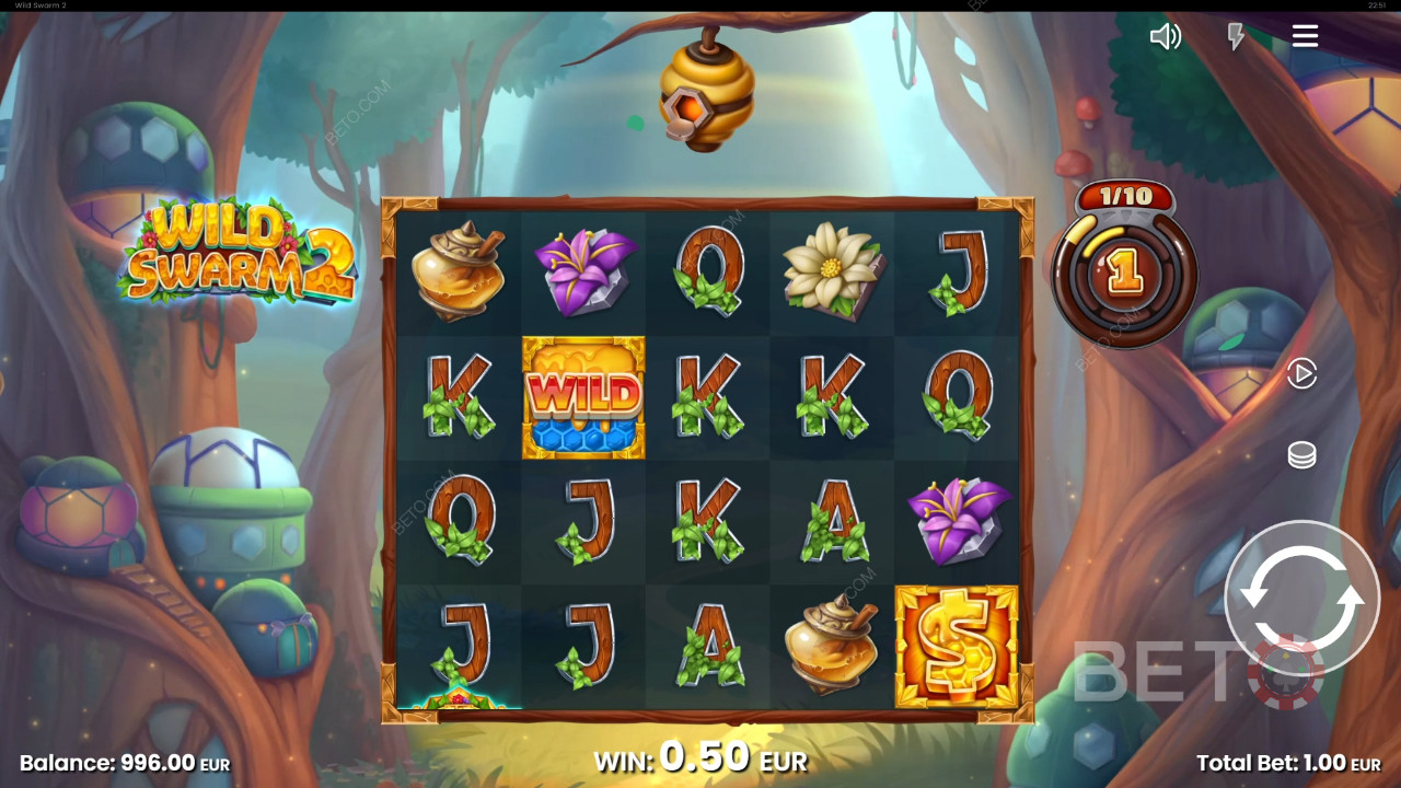 Vyhrajte 10 000x svou sázku ve slotu Wild Swarm 2