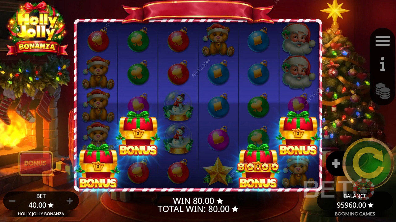 Holly Jolly Bonanza Hrát Zdarma