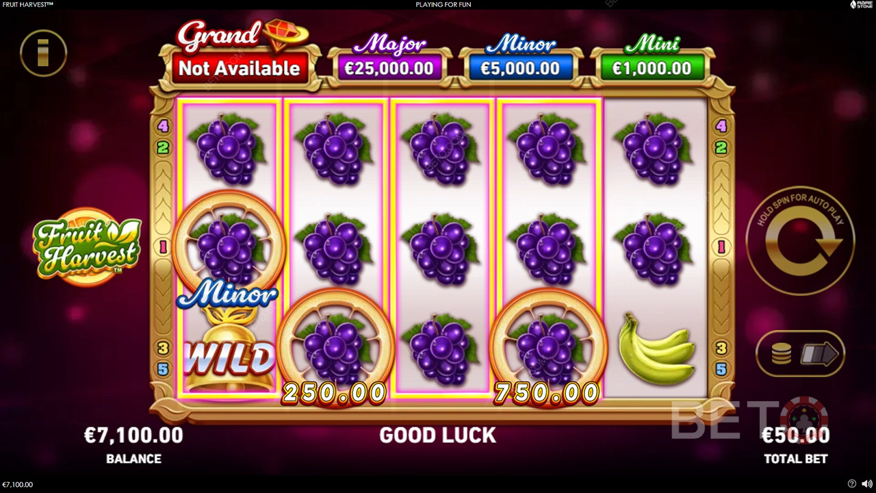 Ovocná sklizeň Recenze podle BETO Slots