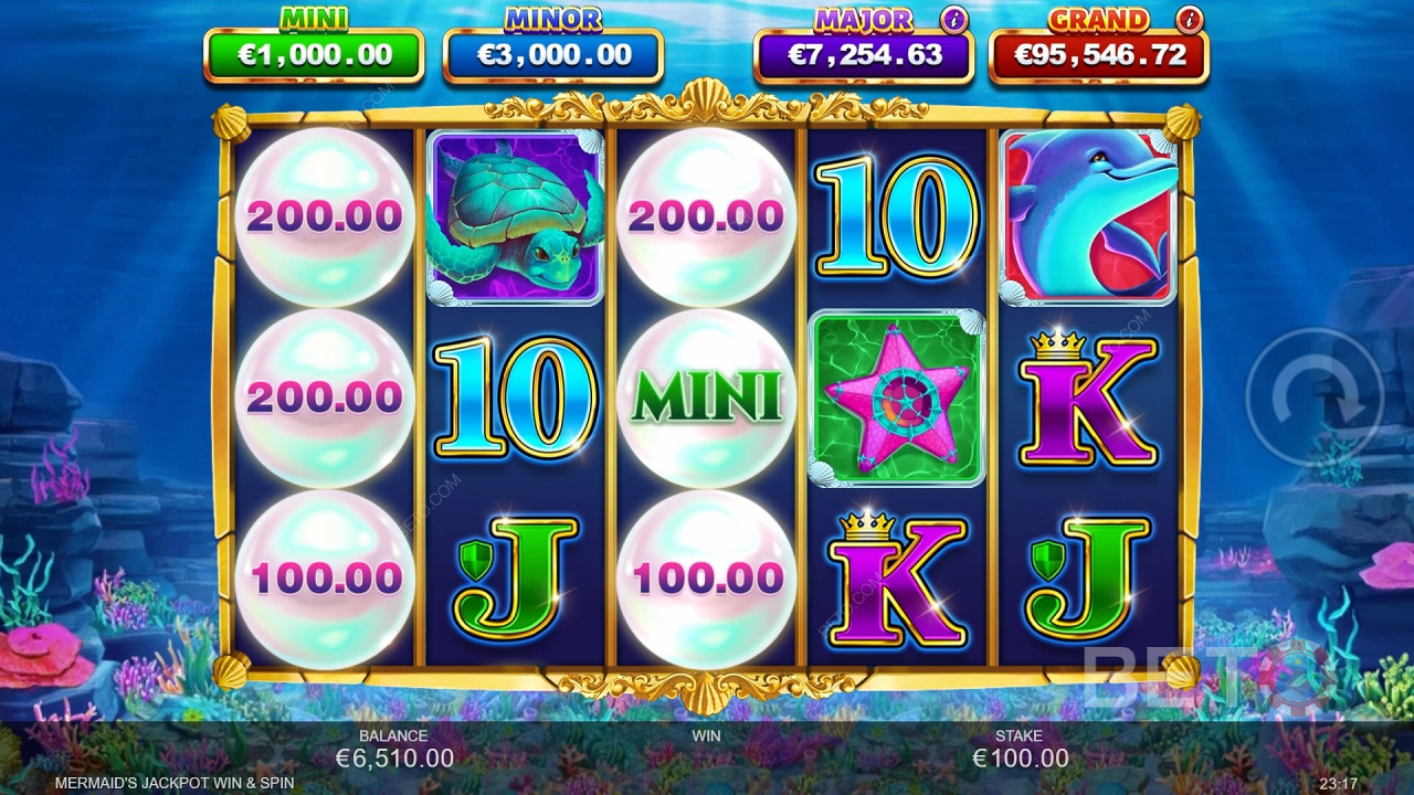 Mermaid's Jackpot Win & Spin Hrát Zdarma