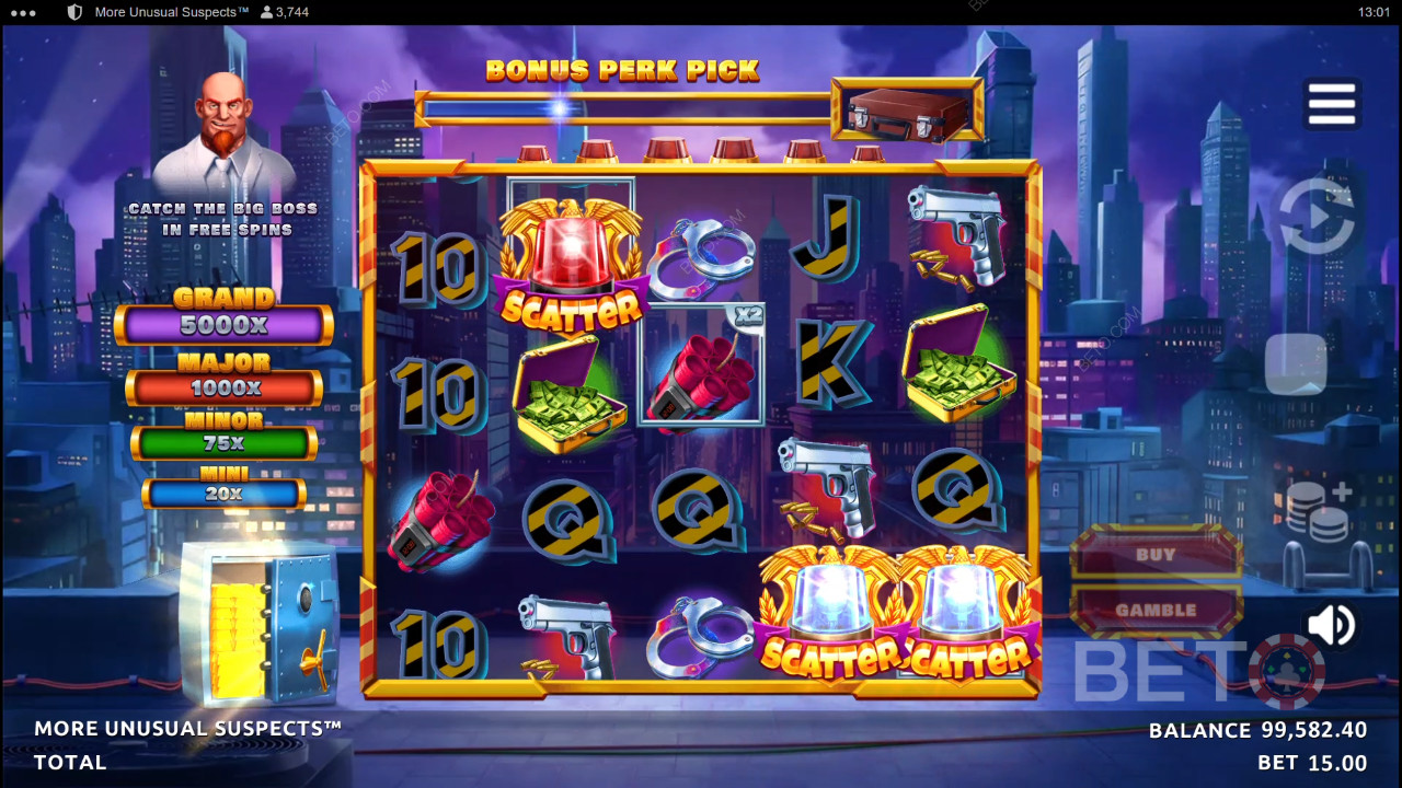 Další neobvyklí podezřelí Recenze podle BETO Slots