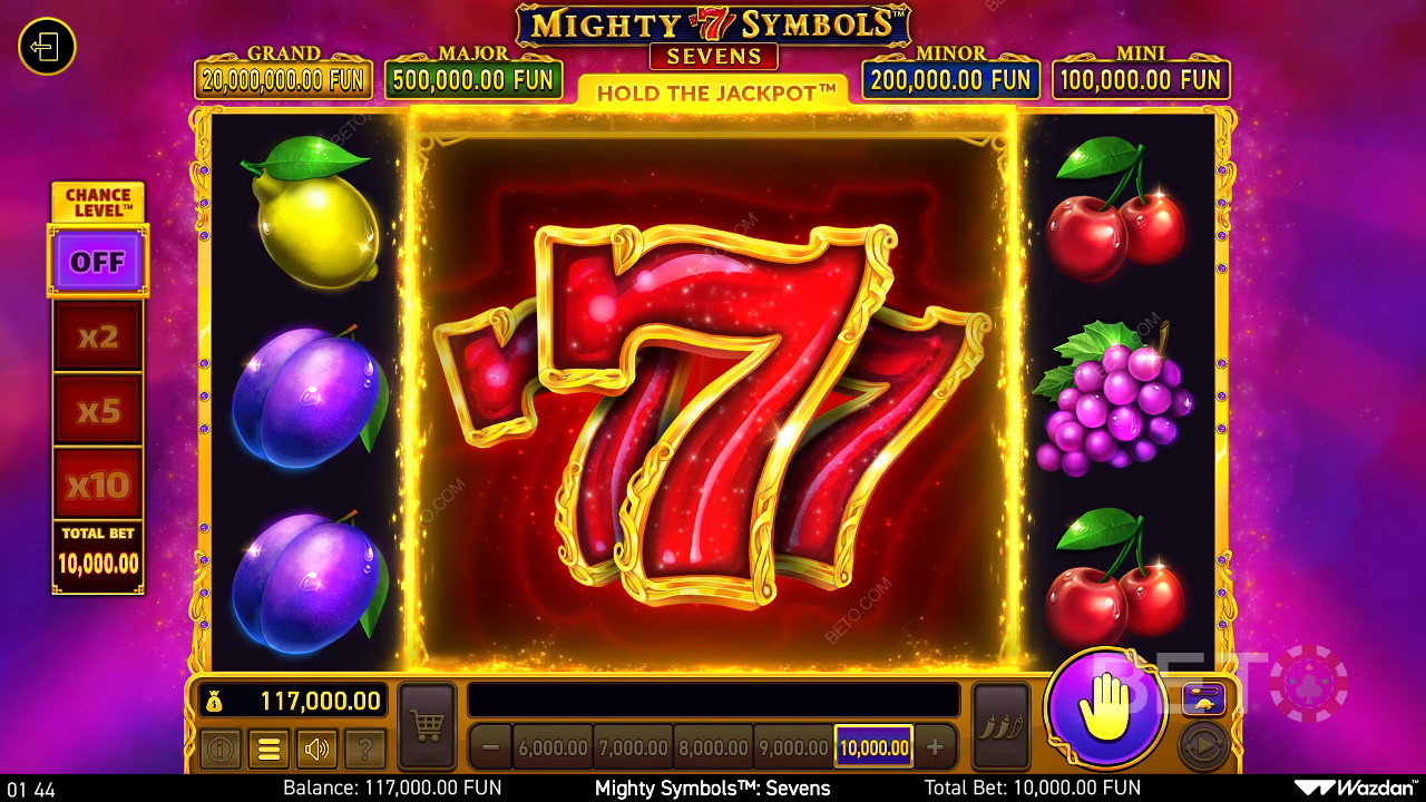 Mighty Symbols: Sevens Hrát Zdarma