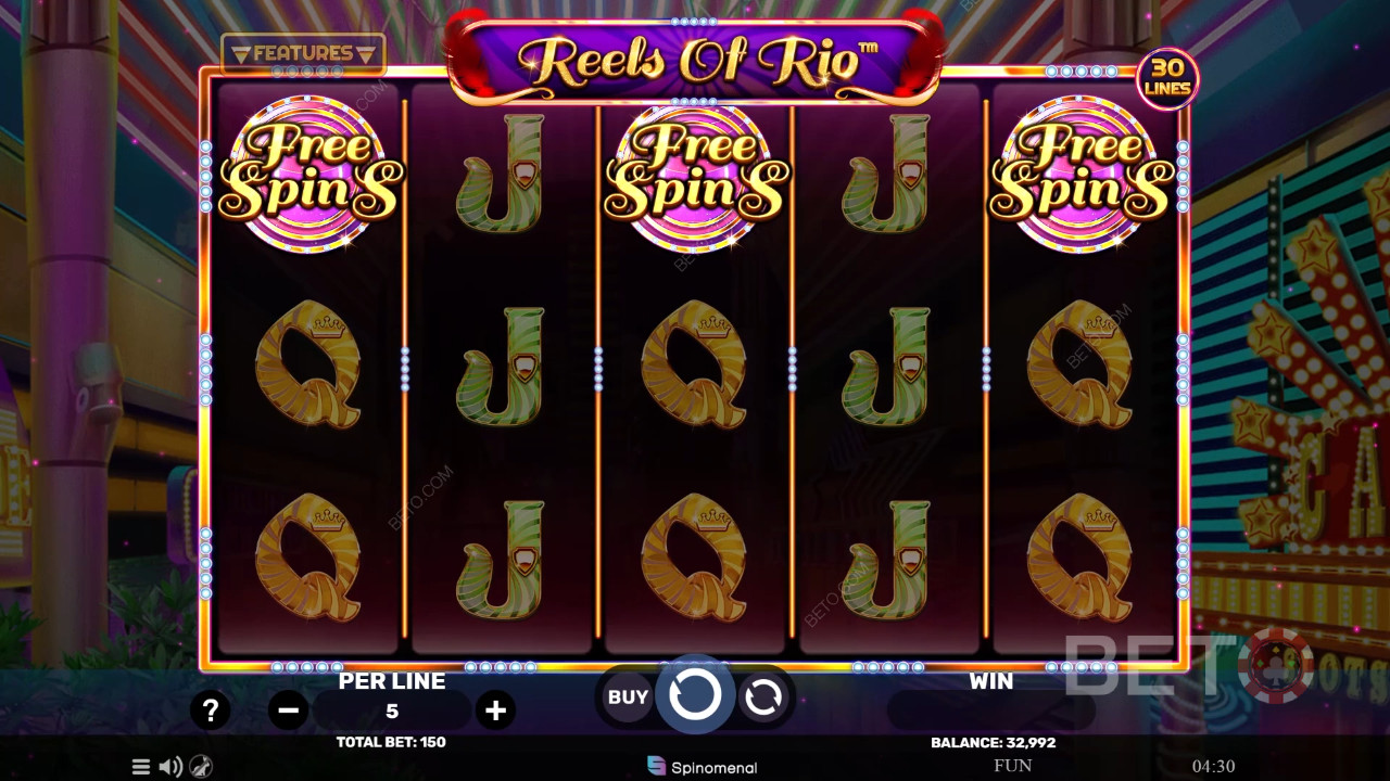 Reels Of Rio - Party Time Recenze podle BETO Slots
