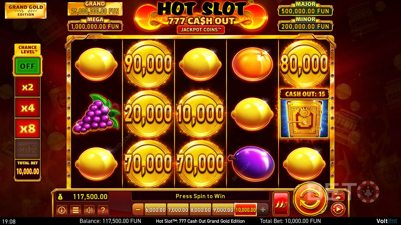 Hot Slot: 777 Cash Out Grand Gold Edition Recenze podle BETO Slots