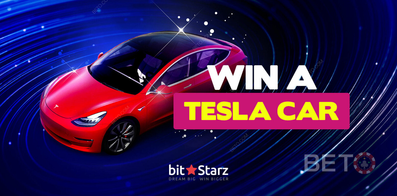 Vyhrajte vůz Tesla na Bitstarz!