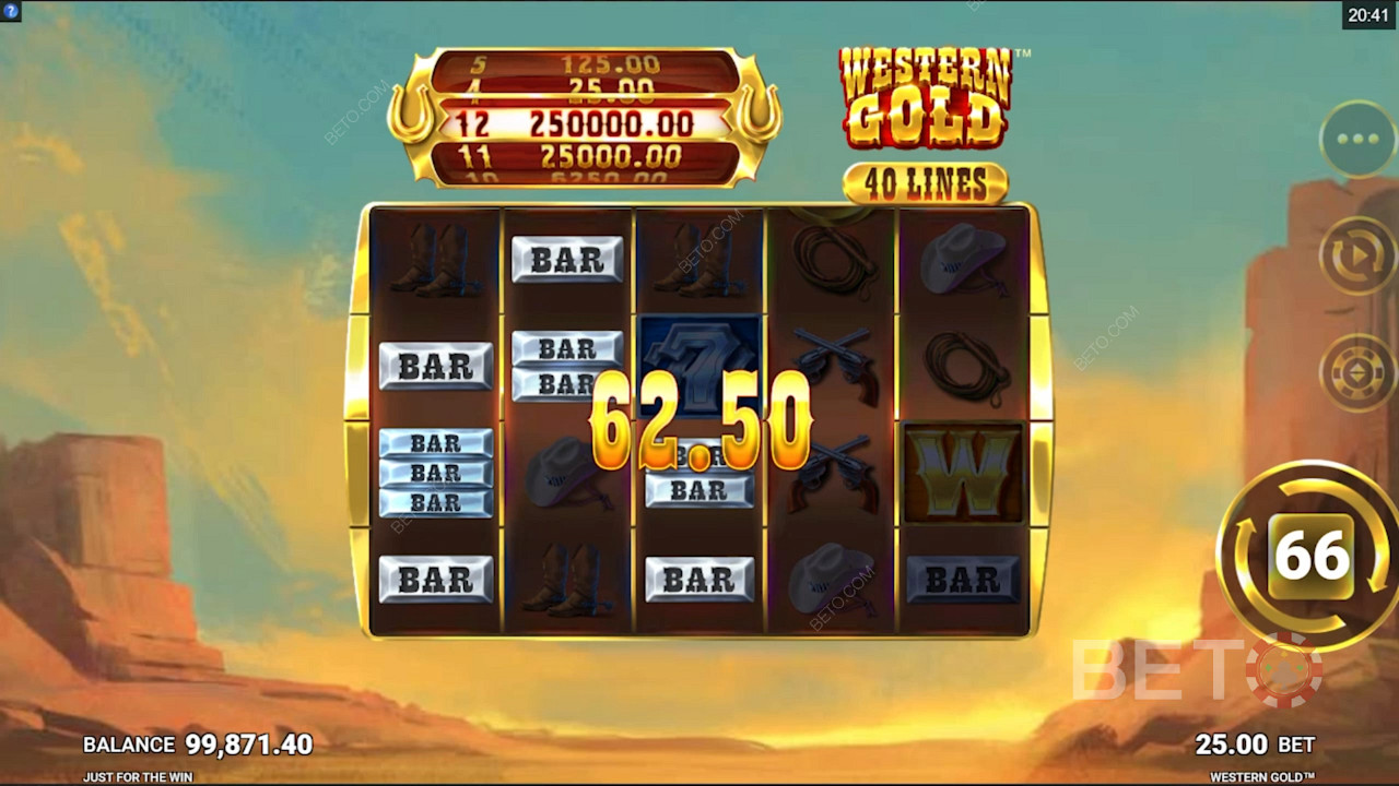 Použití funkce automatické hry v této kasinové hře