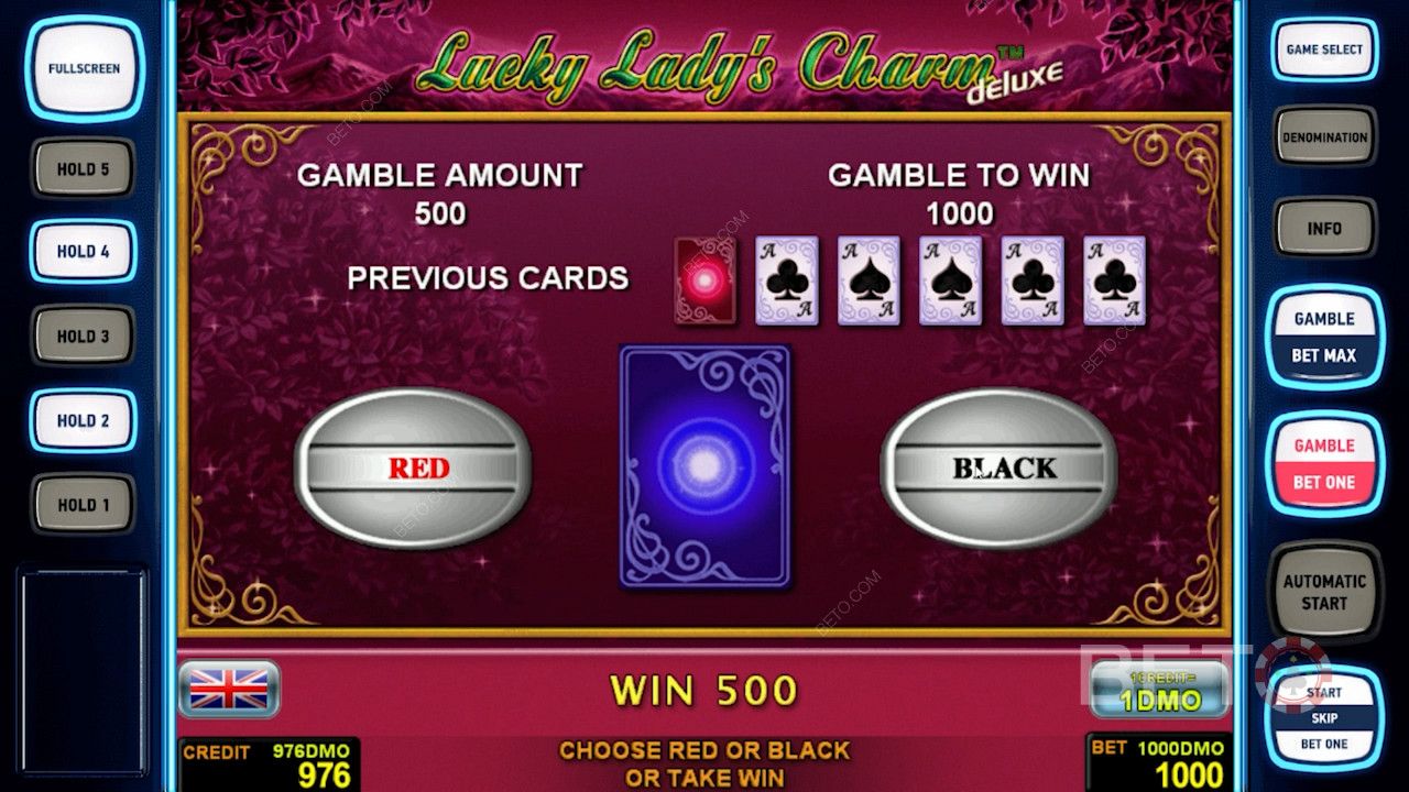 Jedinečné funkce hry Lucky Lady