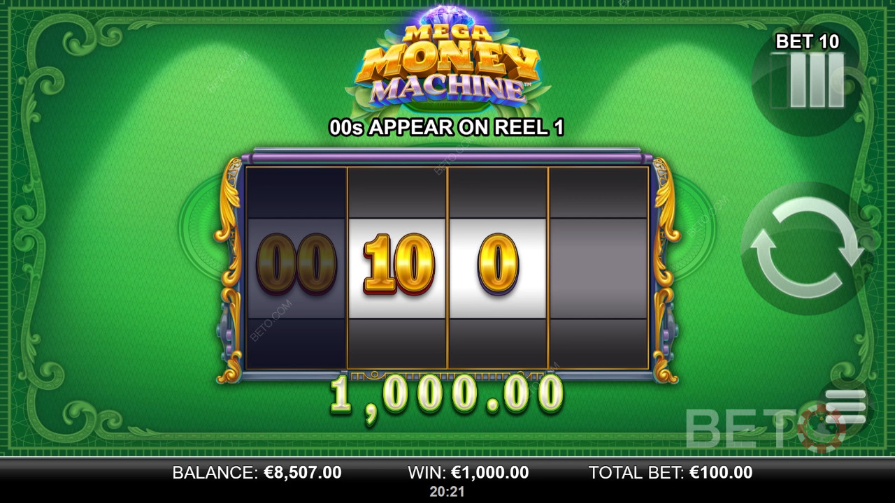 Mega Money Machine Recenze podle BETO Slots