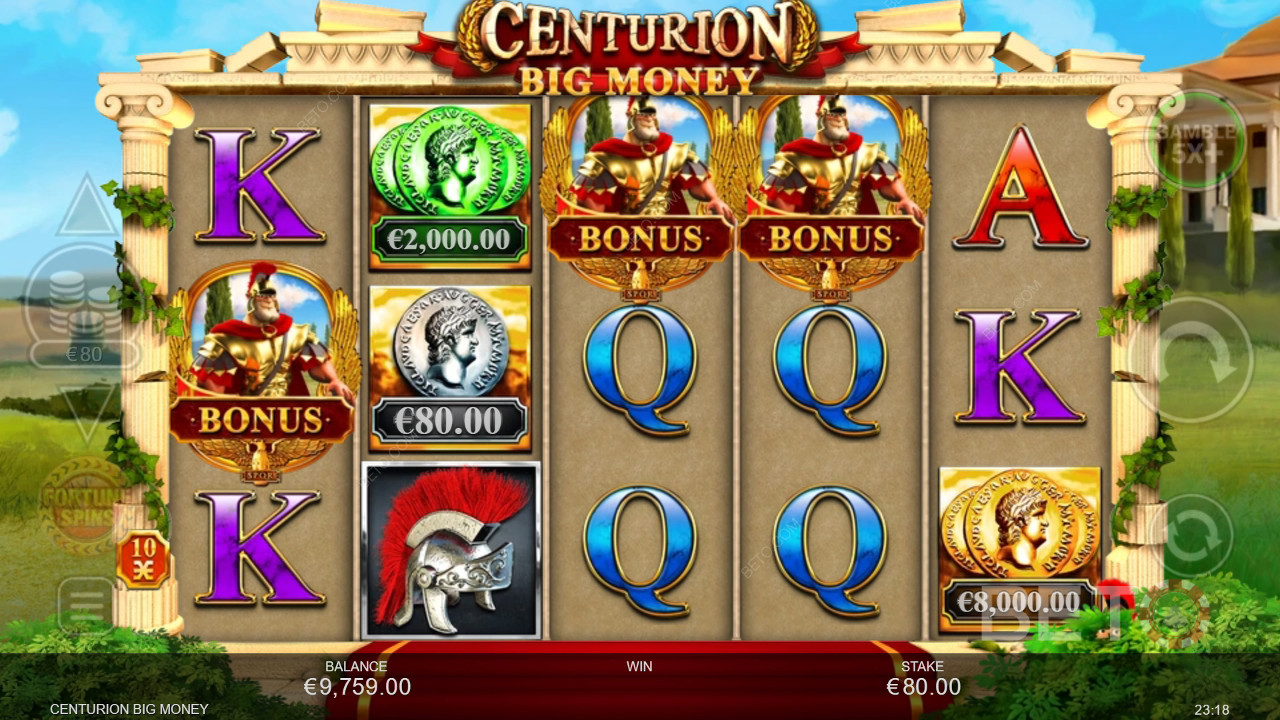 Centurion Big Money Recenze podle BETO Slots